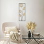 Wallity Strawberry Escultura de pared de metal Multicolor